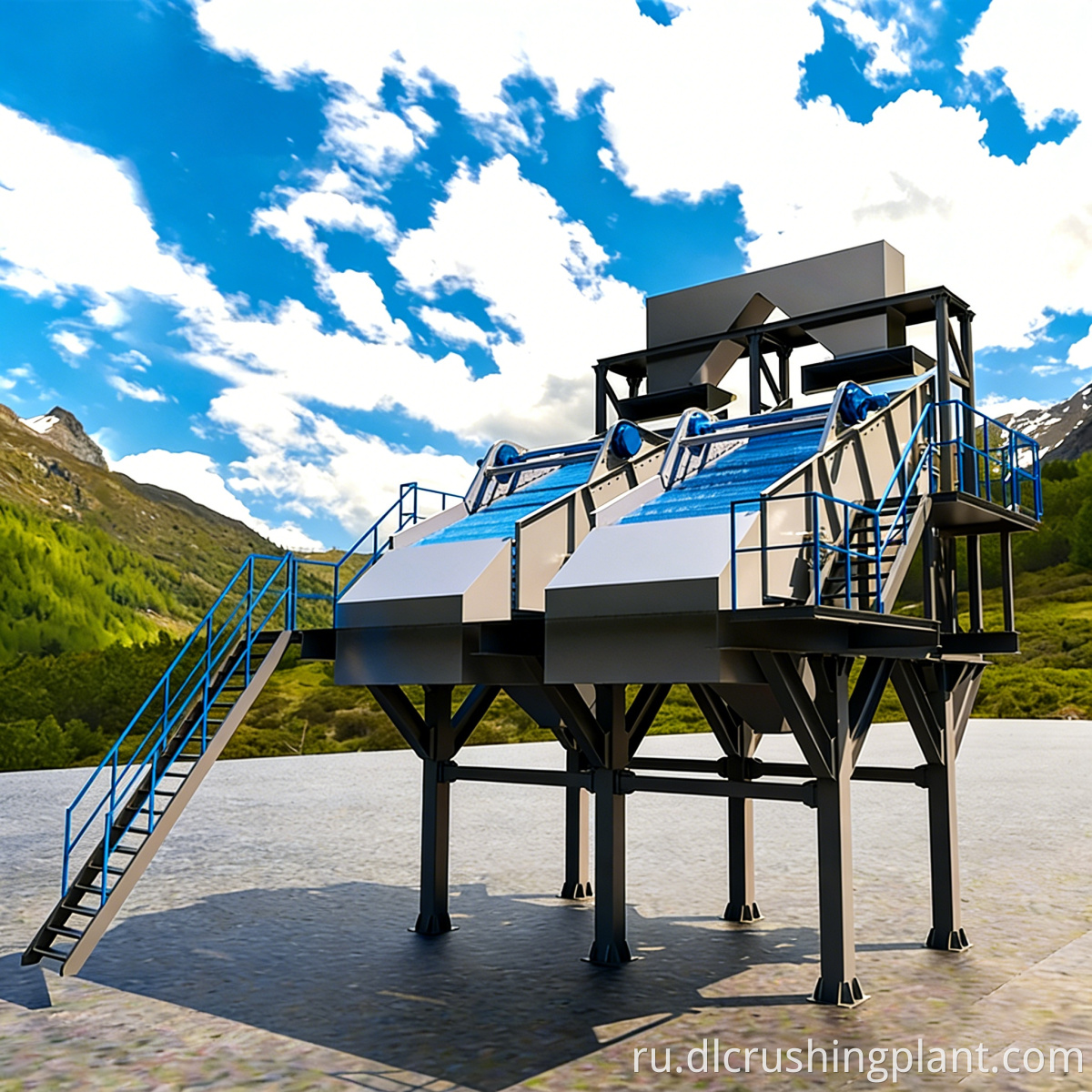 Jaw Impact Crushing Station